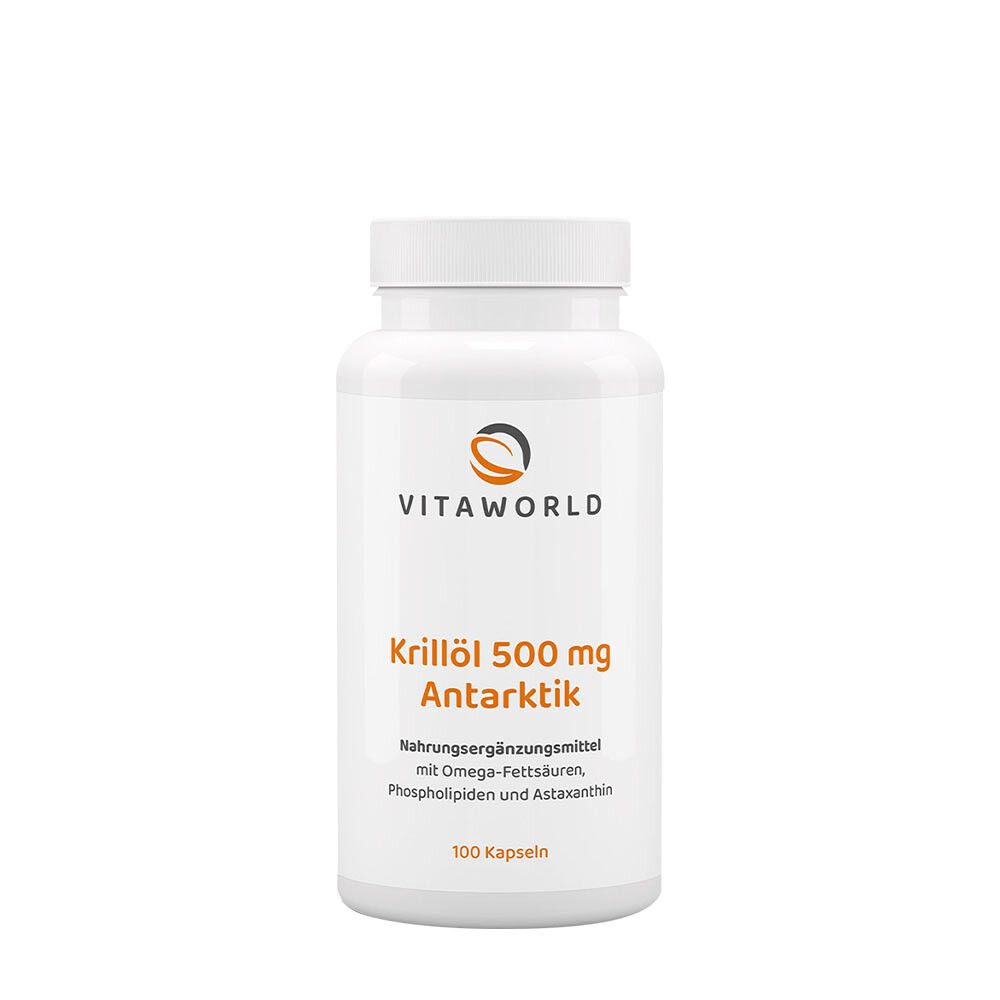 Vitaworld Krillöl Antarktis 500 mg (100 Kapseln) – Viking Supplements