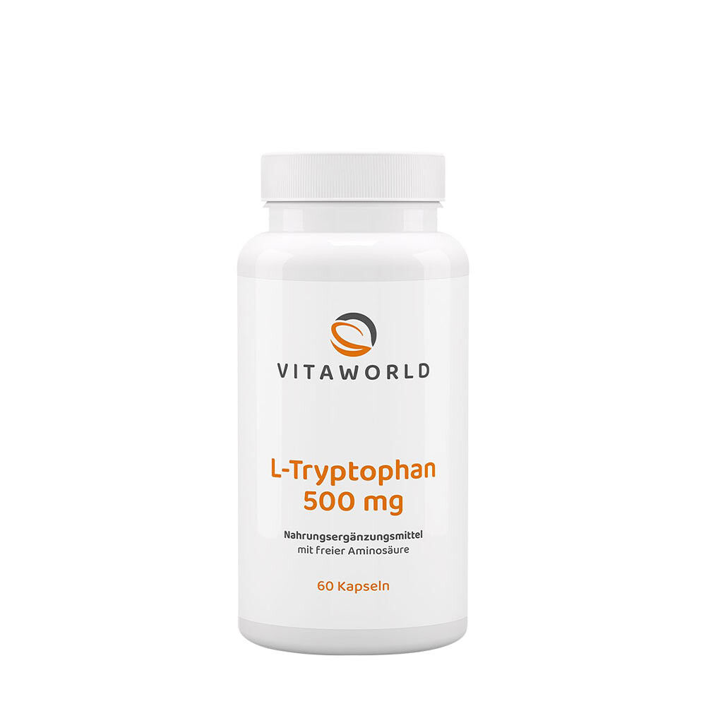 Vitaworld L-Tryptophan 500 mg (60 Kapseln) – Viking Supplements