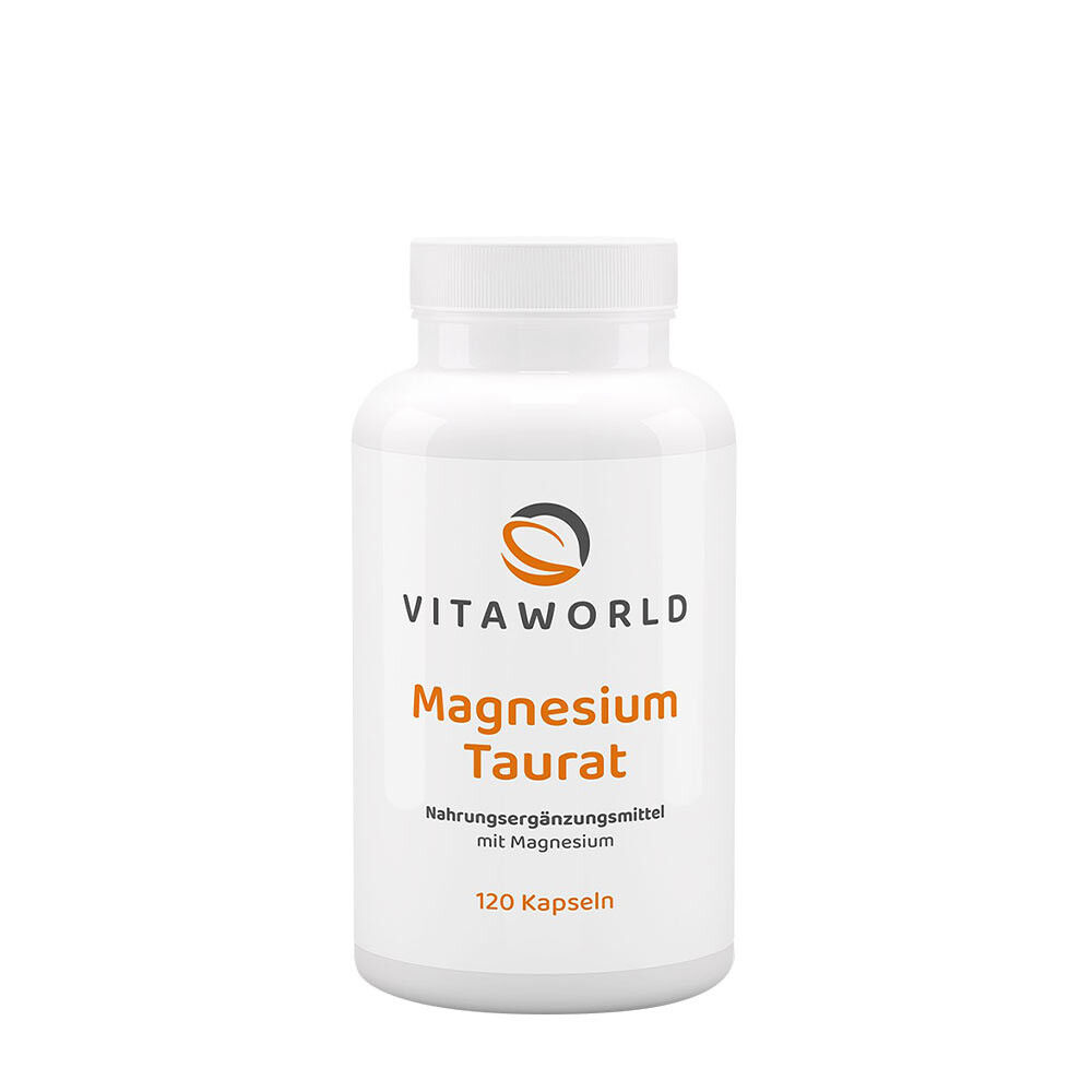 Vitaworld Magnesiumtaurat (120 Kapseln) – Viking Supplements