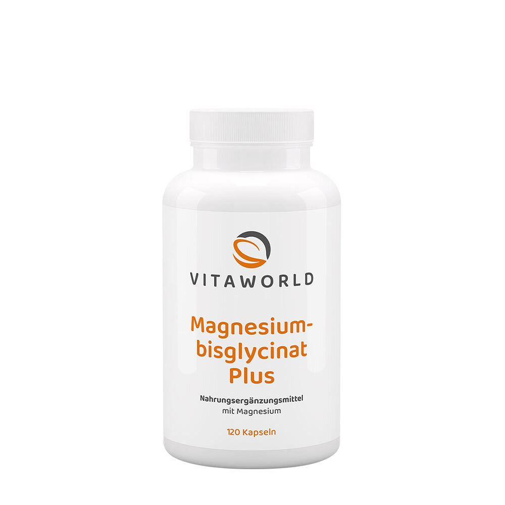 Vitaworld Magnesium-Bisglycinat Plus (120 Kapseln) – Viking Supplements
