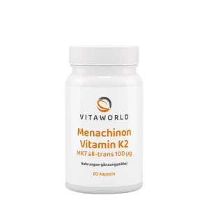 Vitaworld Menaquinon Vitamin K2 MK7 (60 Kapseln) – Viking Supplements