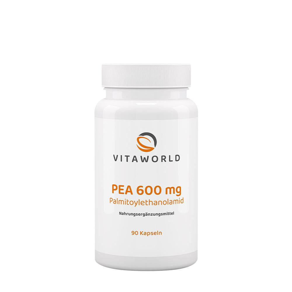 Vitaworld PEA 600 mg Palmitoylethanolamide (90 Capsules) - Viking Supplements