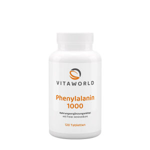 Vitaworld Phenylalanin 1000 mg (120 Tabletten) – Viking Supplements