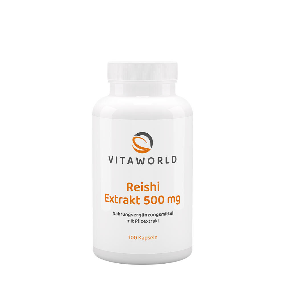 Vitaworld Reishi-Extrakt 500 mg (100 Kapseln) – Viking Supplements