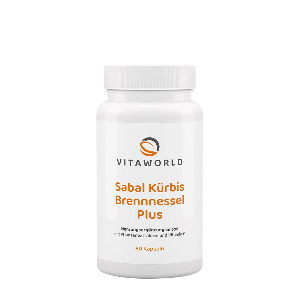 Vitaworld Sabal Pumpkin Nettle Plus (60 Kapseln) – Viking Supplements