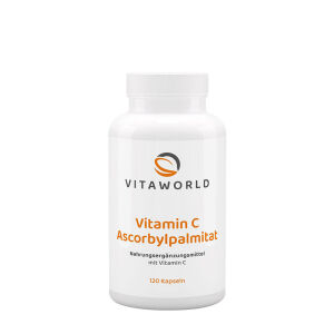 Vitaworld Vitamin C Ascorbylpalmitat (120 Kapseln) – Viking Supplements