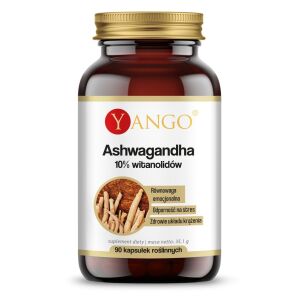 YANGO Ashwagandha – 10% Vitanolide (90 Kapseln) – Viking Supplements