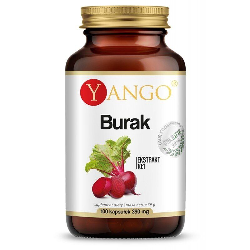 YANGO Rote Bete (100 Kapseln) – Viking Supplements