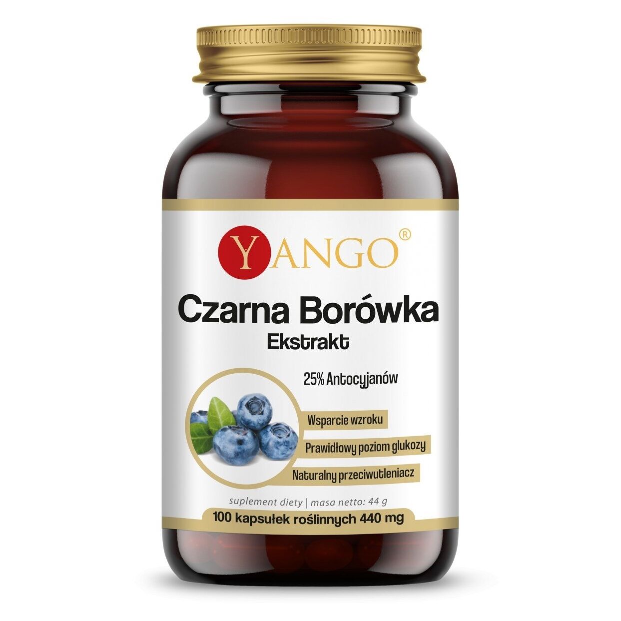 YANGO Black Blueberry (100 Kapseln) – Viking Supplements