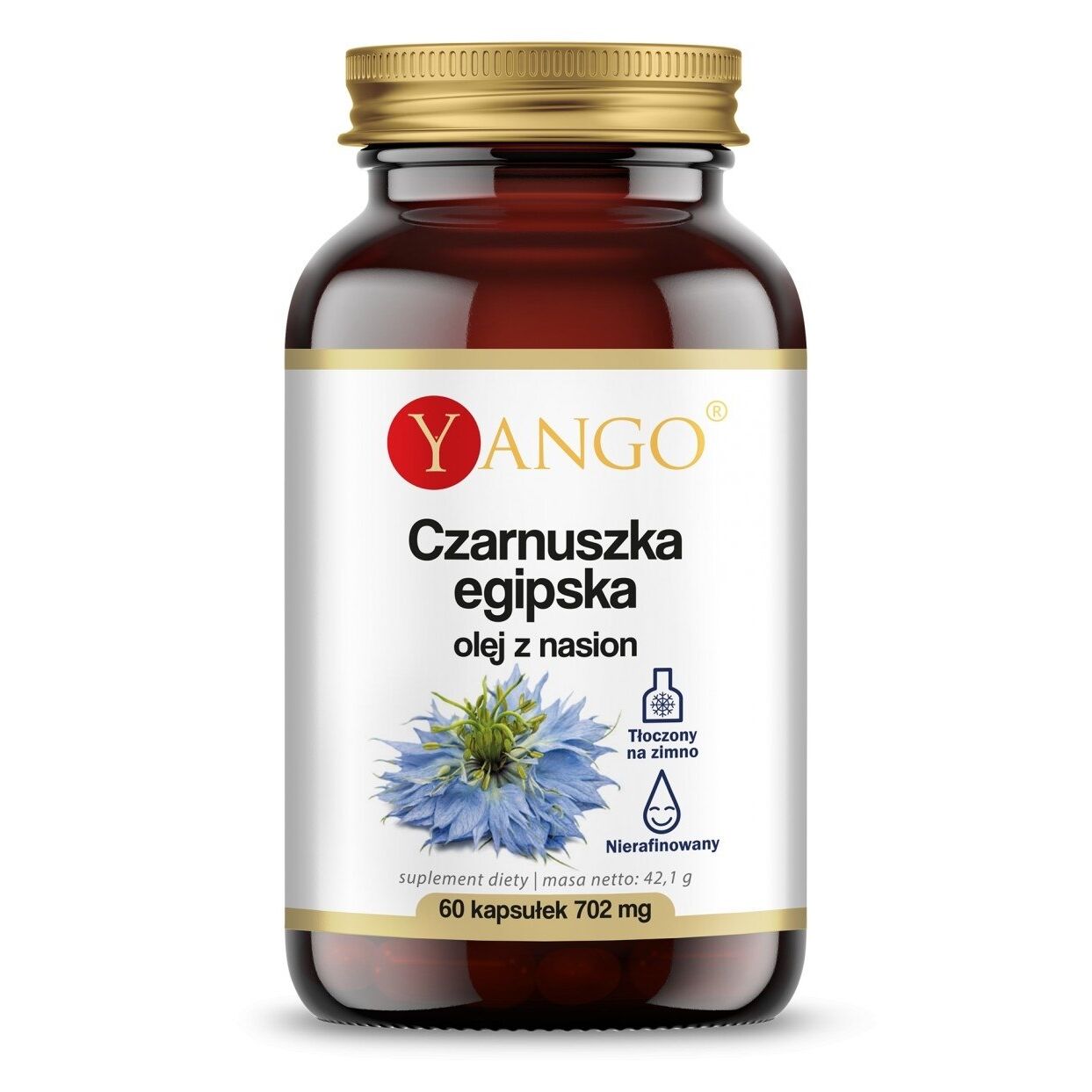 YANGO Schwarzkümmel – Samenöl (60 Kapseln) – Viking Supplements