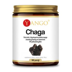 YANGO Chaga-Extrakt – 10%-Polysaccharide (50 g) – Viking Supplements