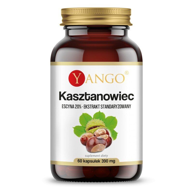 YANGO Kastanie – Extrakt 20% Escin (60 Kapseln) – Viking Supplements