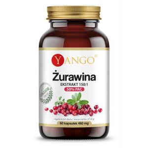 YANGO Cranberry – 50% Proanthocyanidine – Extrakt 150:1 (60 Kapseln) – Viking Supplements