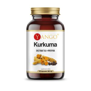 YANGO Curcuma – Extrakt mit Piperin (60 Kapseln) – Viking Supplements