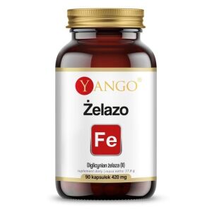 YANGO Ferrous – Eisen(II)-Bisglycinat (90 Kapseln) – Viking Supplements