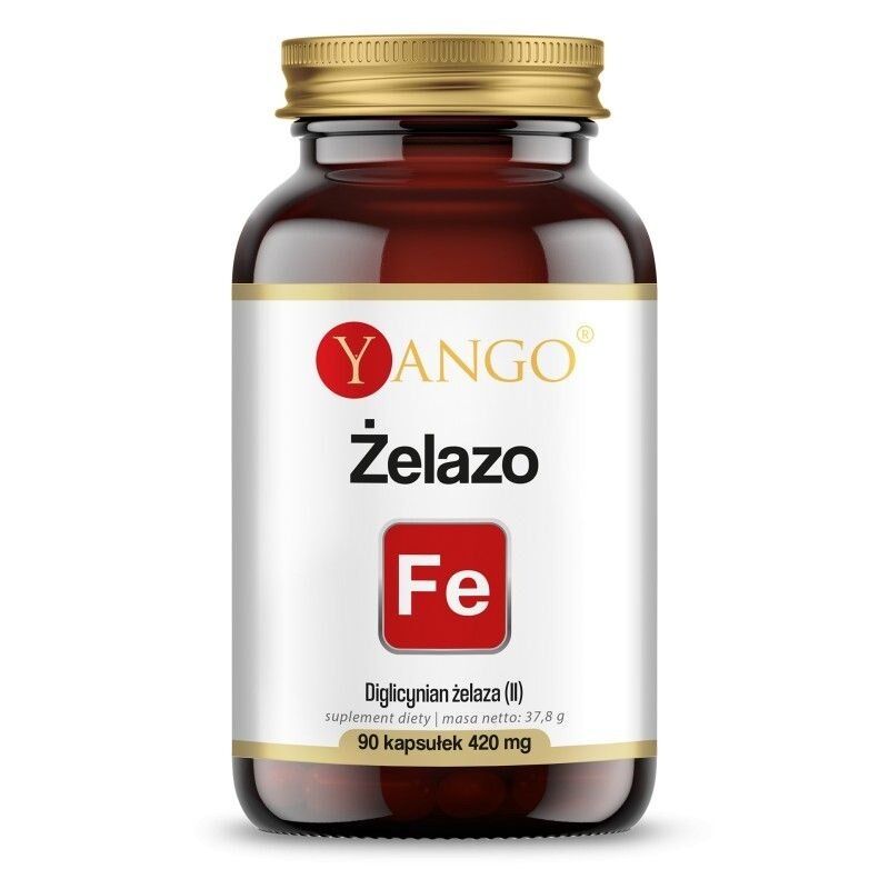 YANGO Ferrous – Eisen(II)-Bisglycinat (90 Kapseln) – Viking Supplements