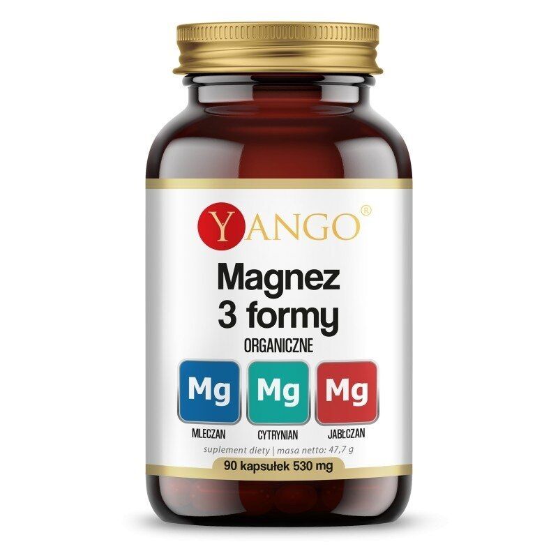 YANGO Magnesium in 3 Formen (90 Kapseln) – Viking Supplements