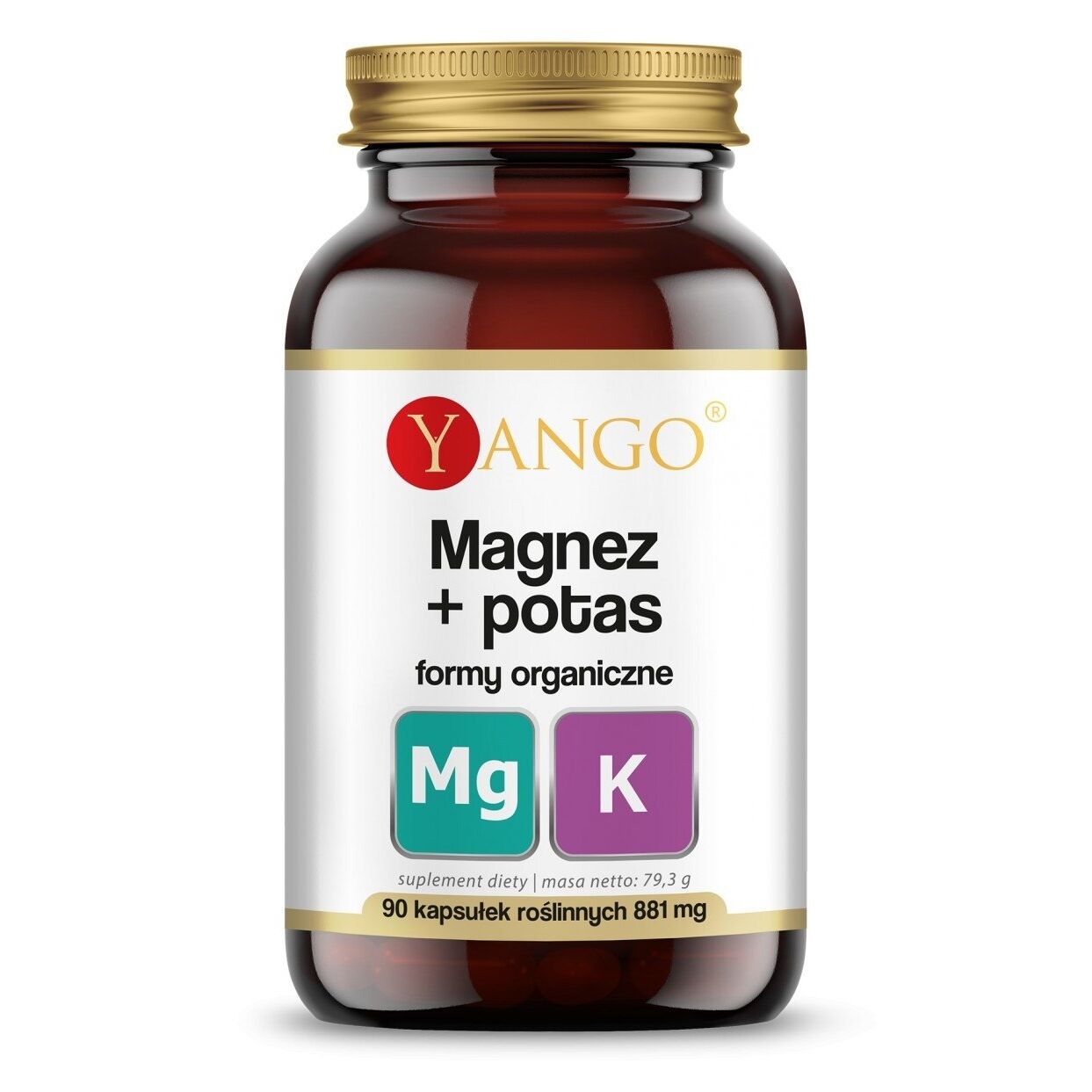 YANGO Magnesium + Kalium (90 Kapseln) – Viking Supplements