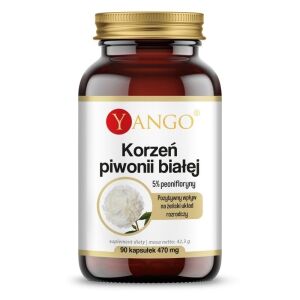 YANGO Weiße Pfingstrosenwurzel – 5% Paeniflorin (90 Kapseln) – Viking Supplements