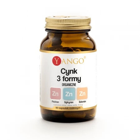 YANGO Zink in 3 Formen (90 Kapseln) – Viking Supplements